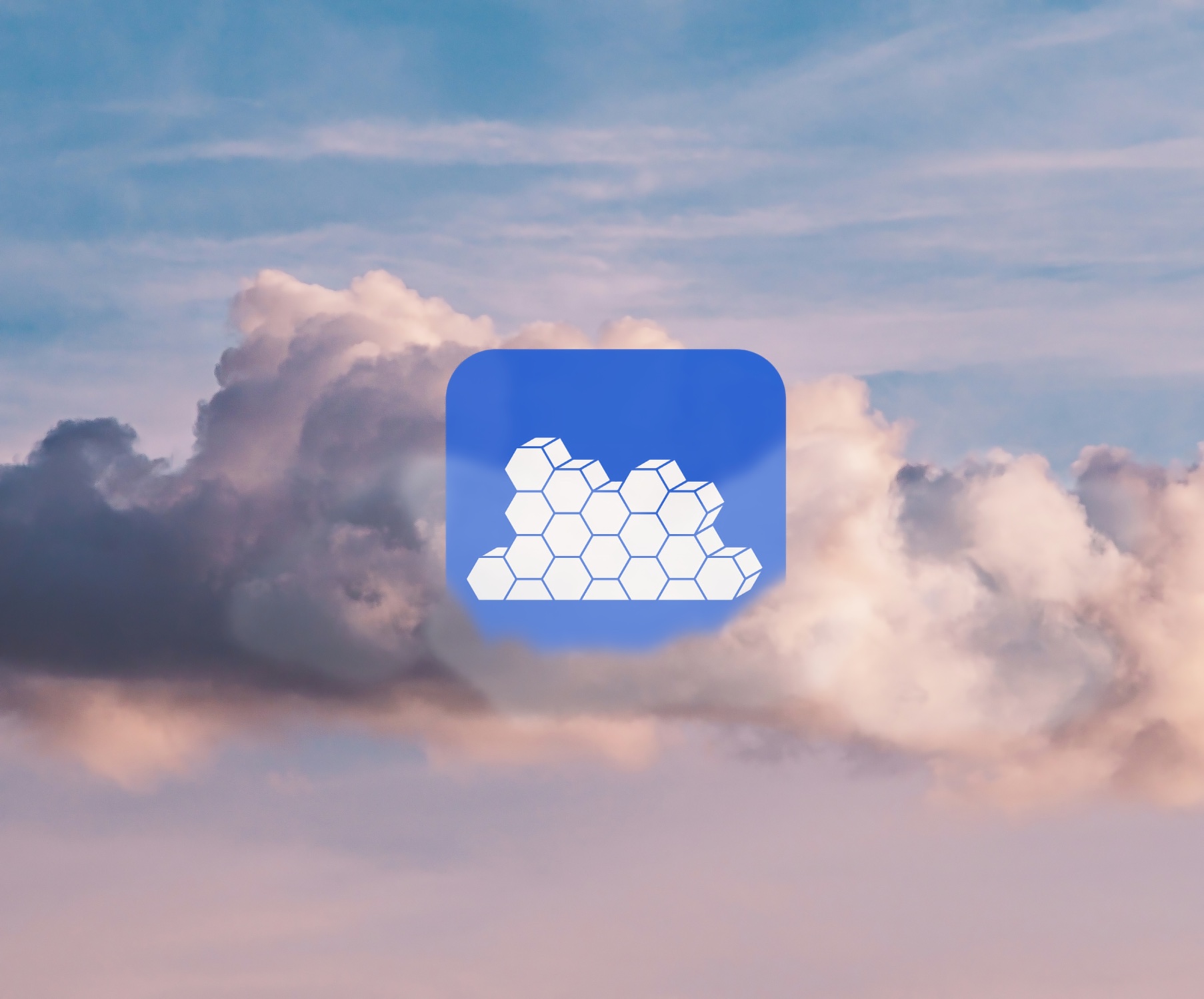 the uncloud corporate logo floating in a cloud